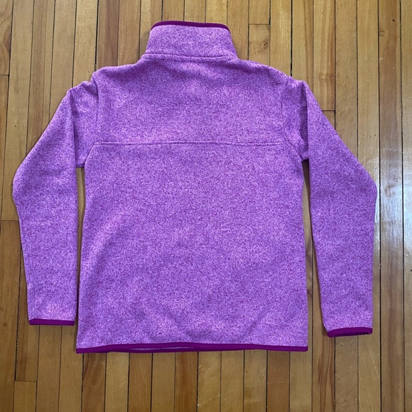 Eddie Bauer Women’s Snap Fleece Pullover Sweater Size S – Pink/Purple - Picture 2 of 14